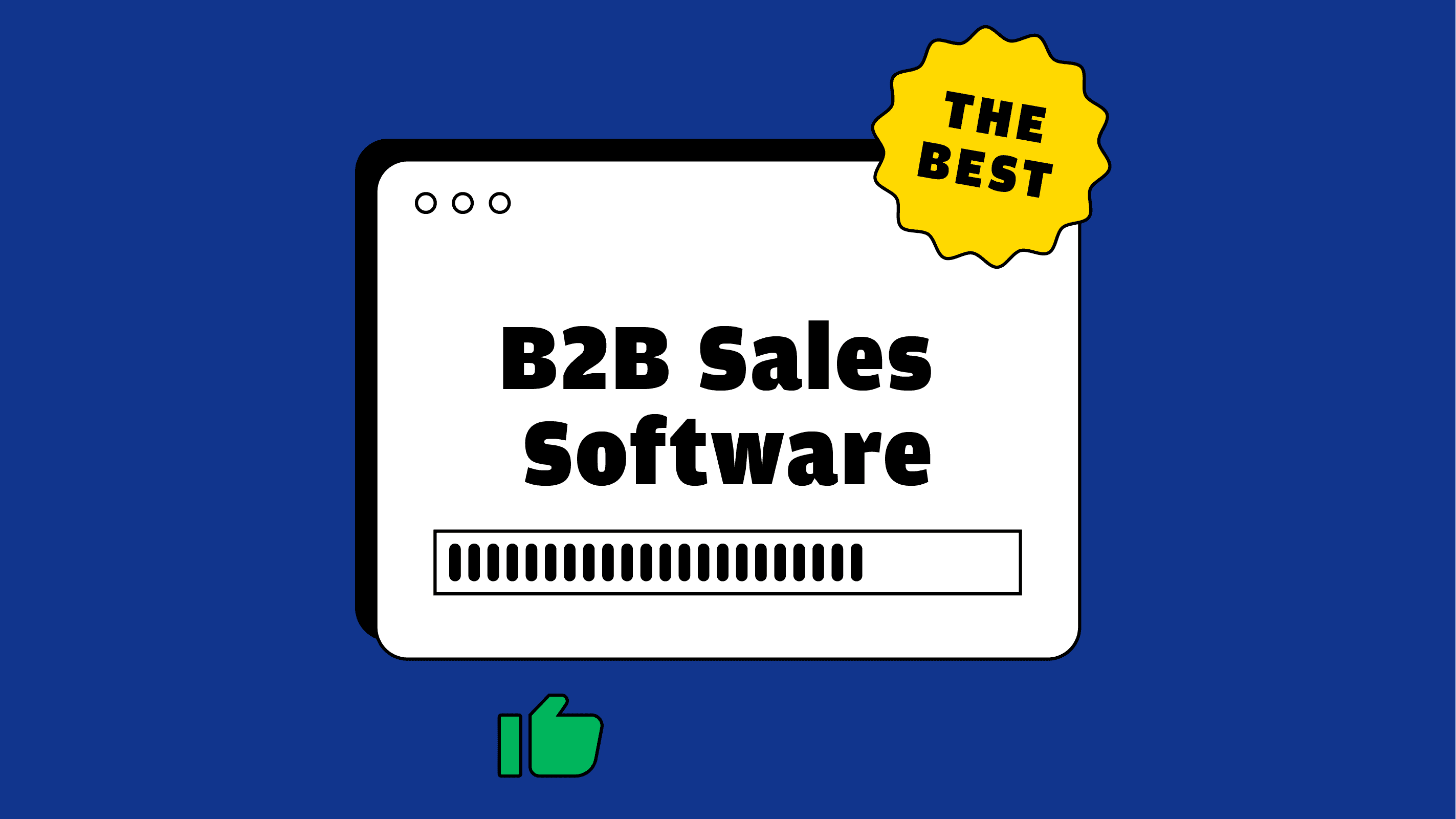 b2b sales software featured image