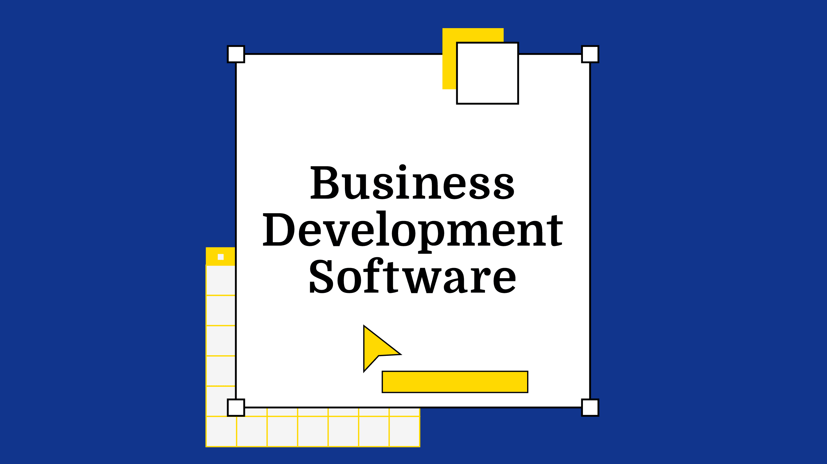 business development software featured image