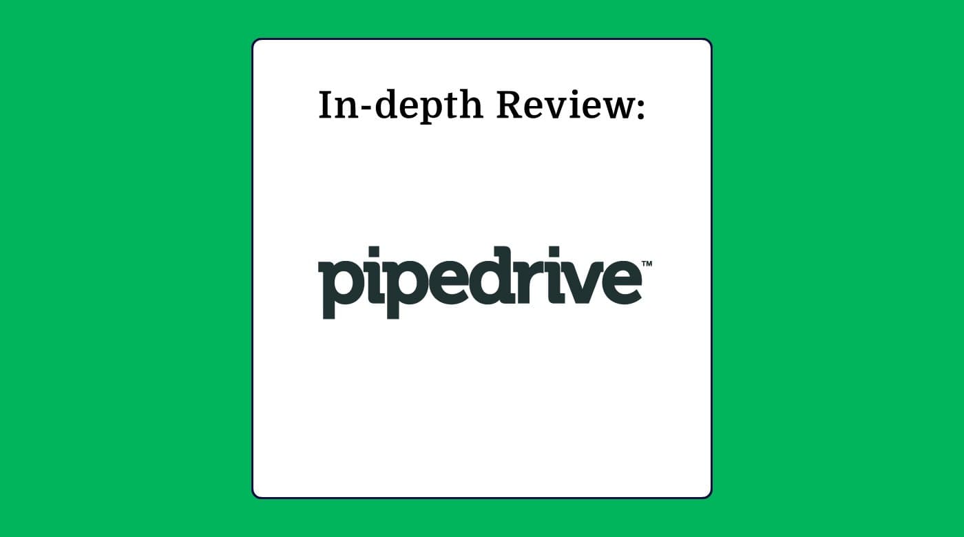 Pipedrive review featured image