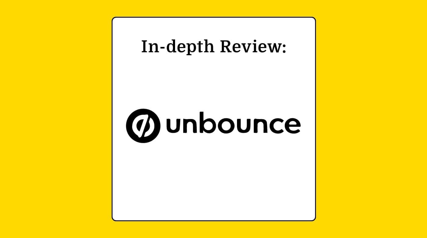 Unbounce review featured image