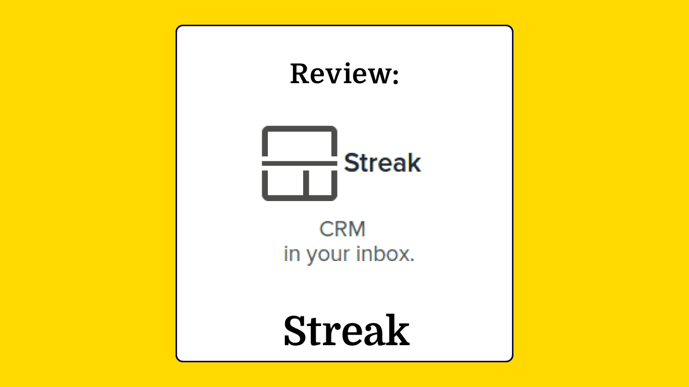 Streak Product Review 67889