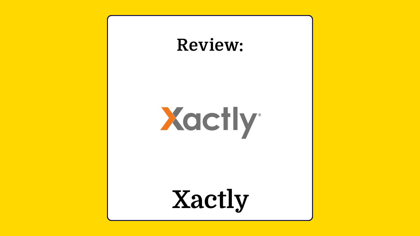 Xactly Product Review 91558