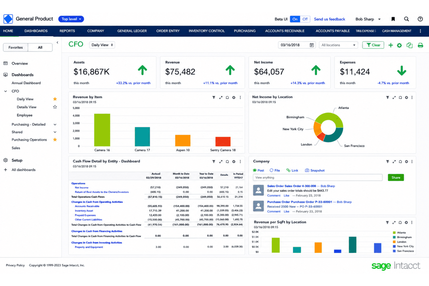 Sage Intacct helps revenue teams automate billing, revenue recognition, and financial compliance.