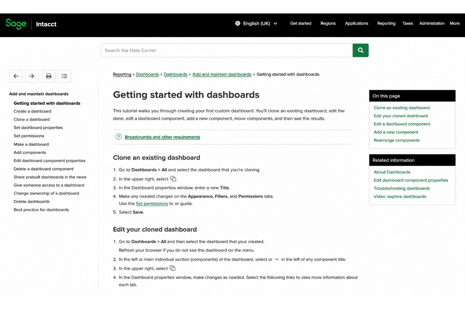 Sage Intacct onboarding experience featuring implementation planning, training resources, knowledge base, consultant support, revenue management configuration, and enterprise financial system setup.