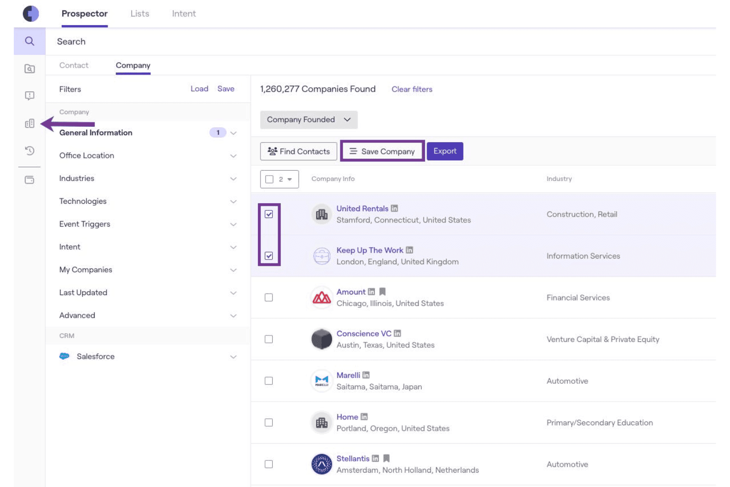 Cognism B2B contact database with verified prospect data.