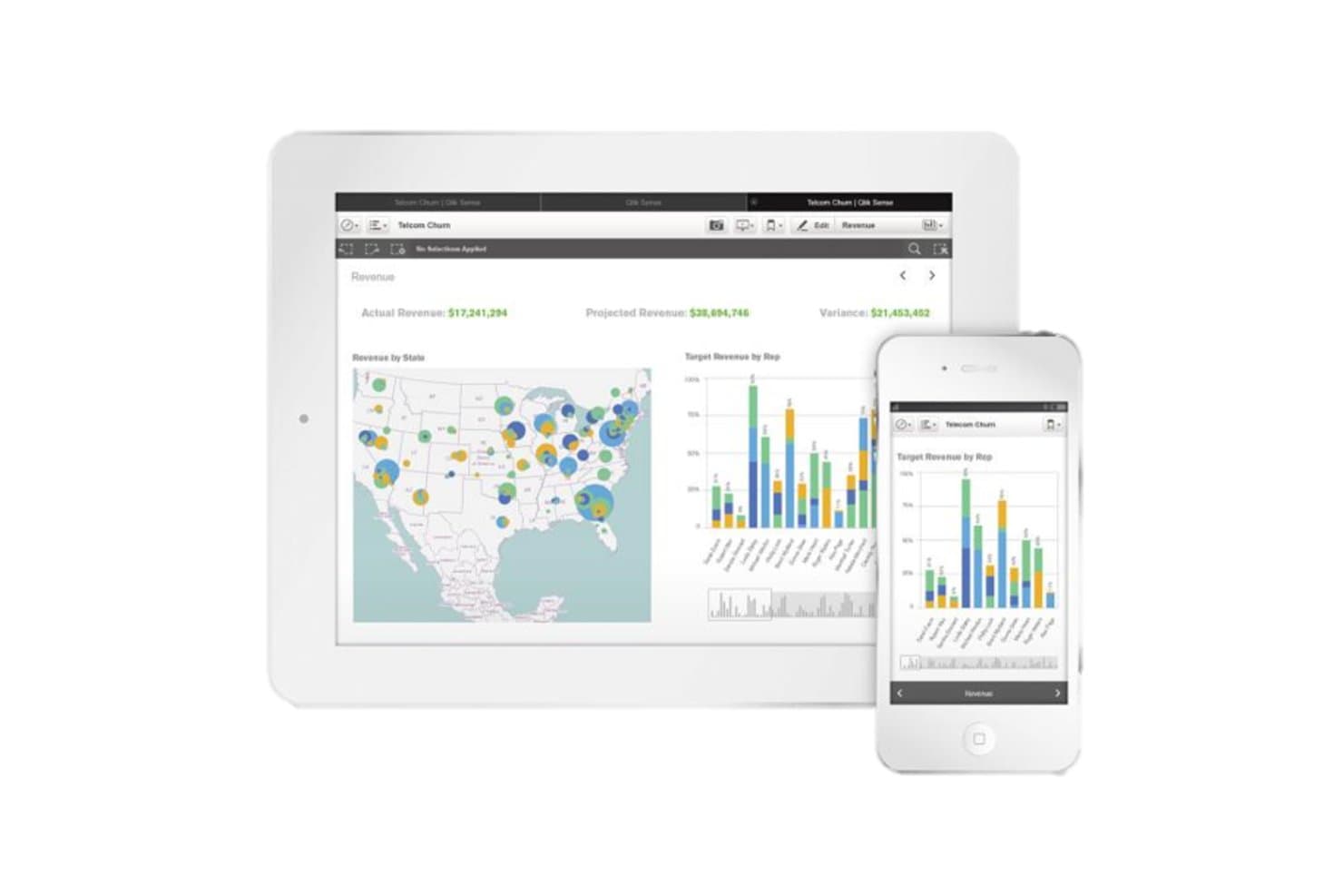 Qlik Sense screenshot