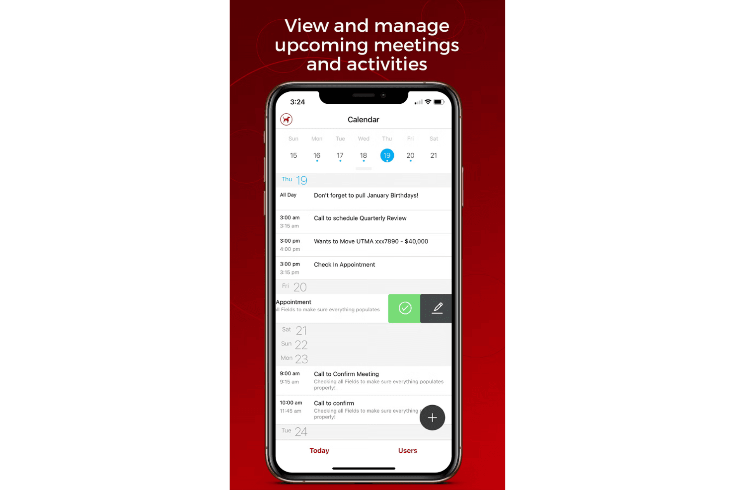 Redtail CRM screenshot