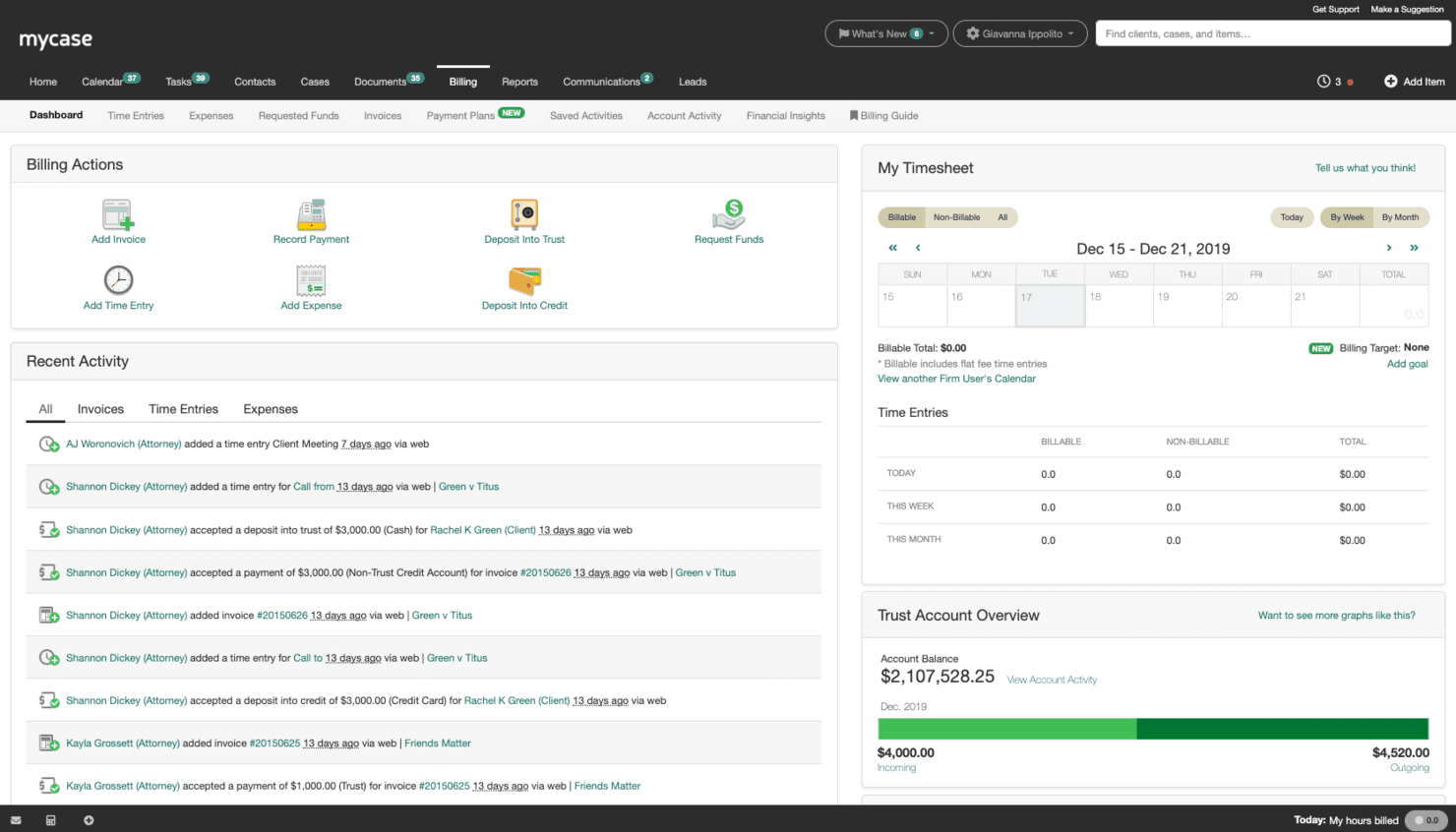 MyCase screenshot