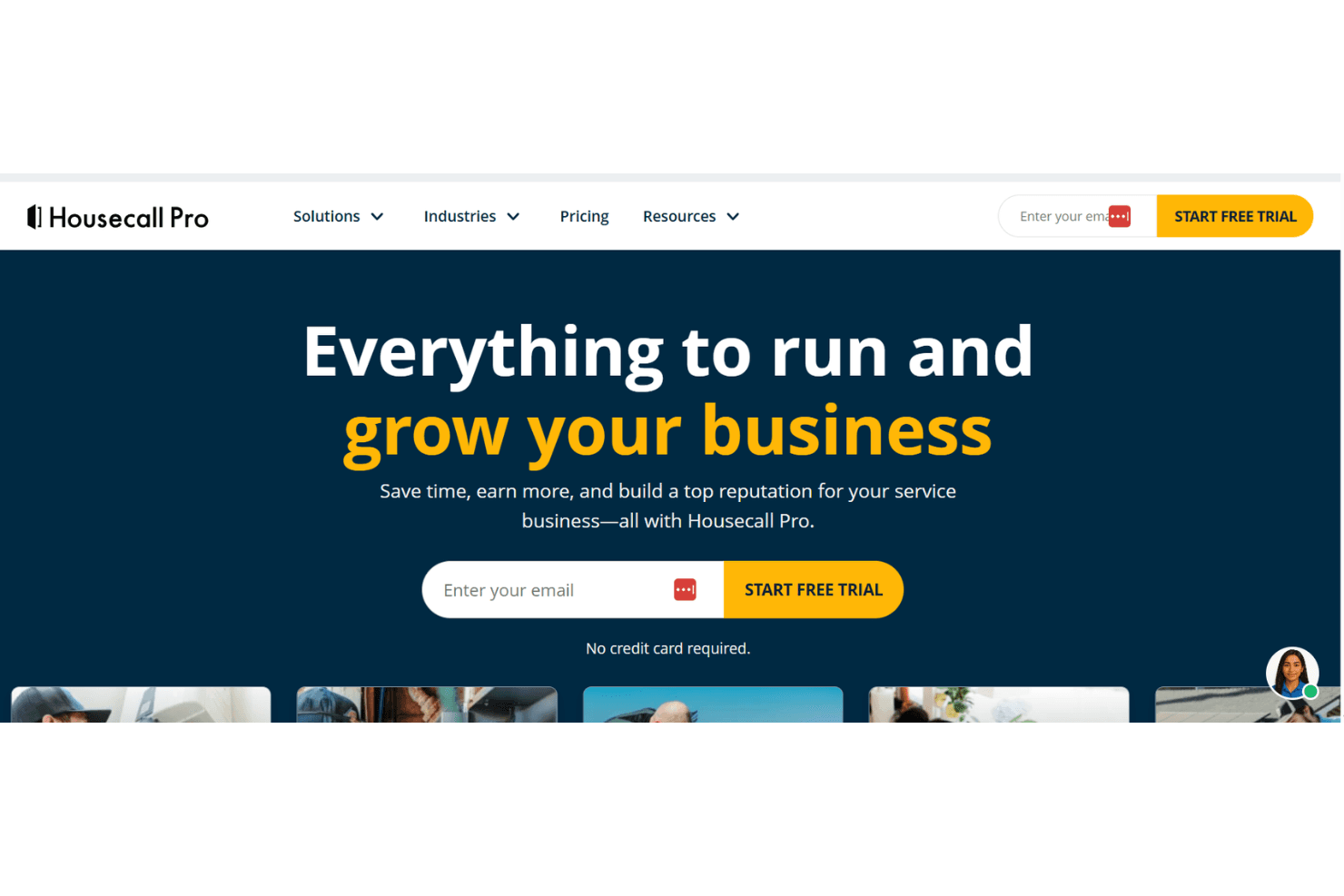 Housecall Pro helps home service businesses manage scheduling, dispatch, and payments.