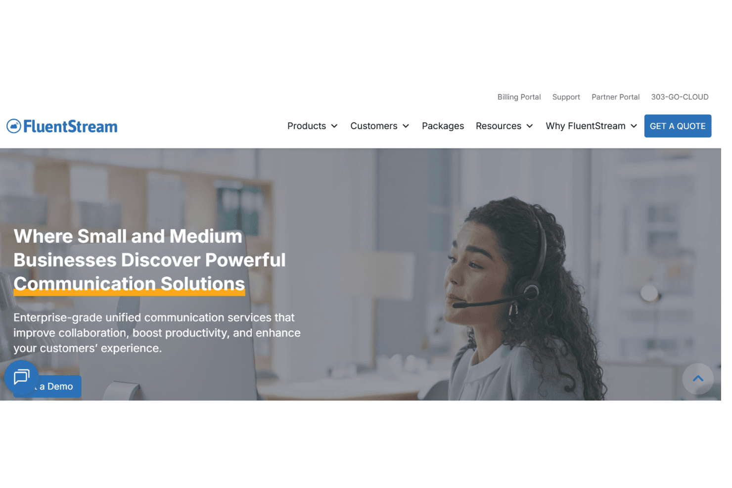 FluentStream is a VoIP call management software for business communication.