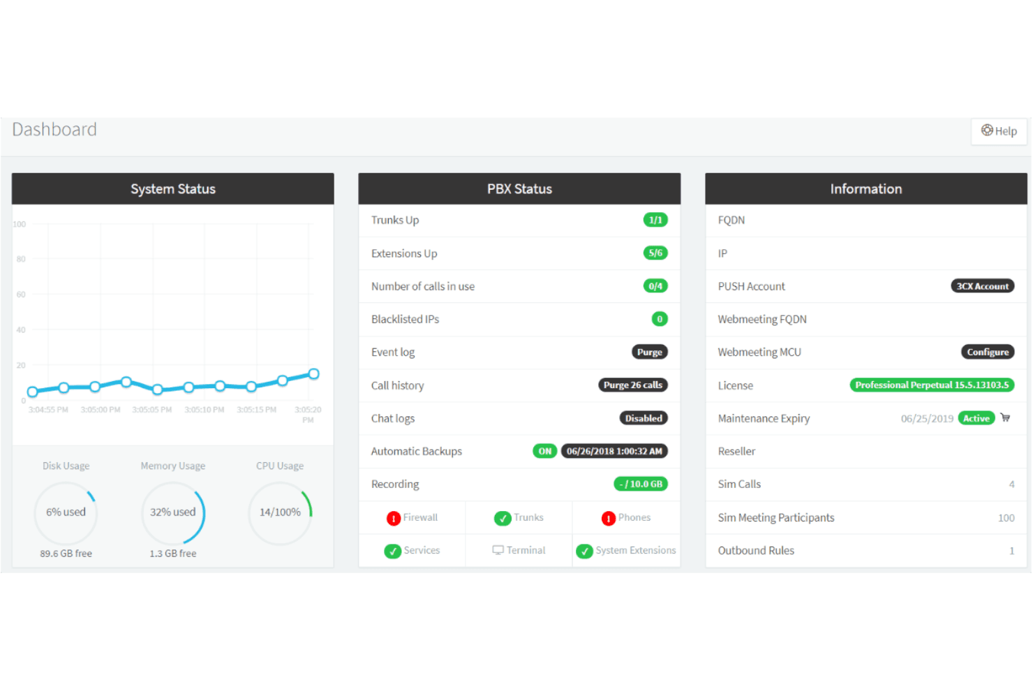 3CX is a cloud VoIP PBX enabling calls, chat, and video via internet.