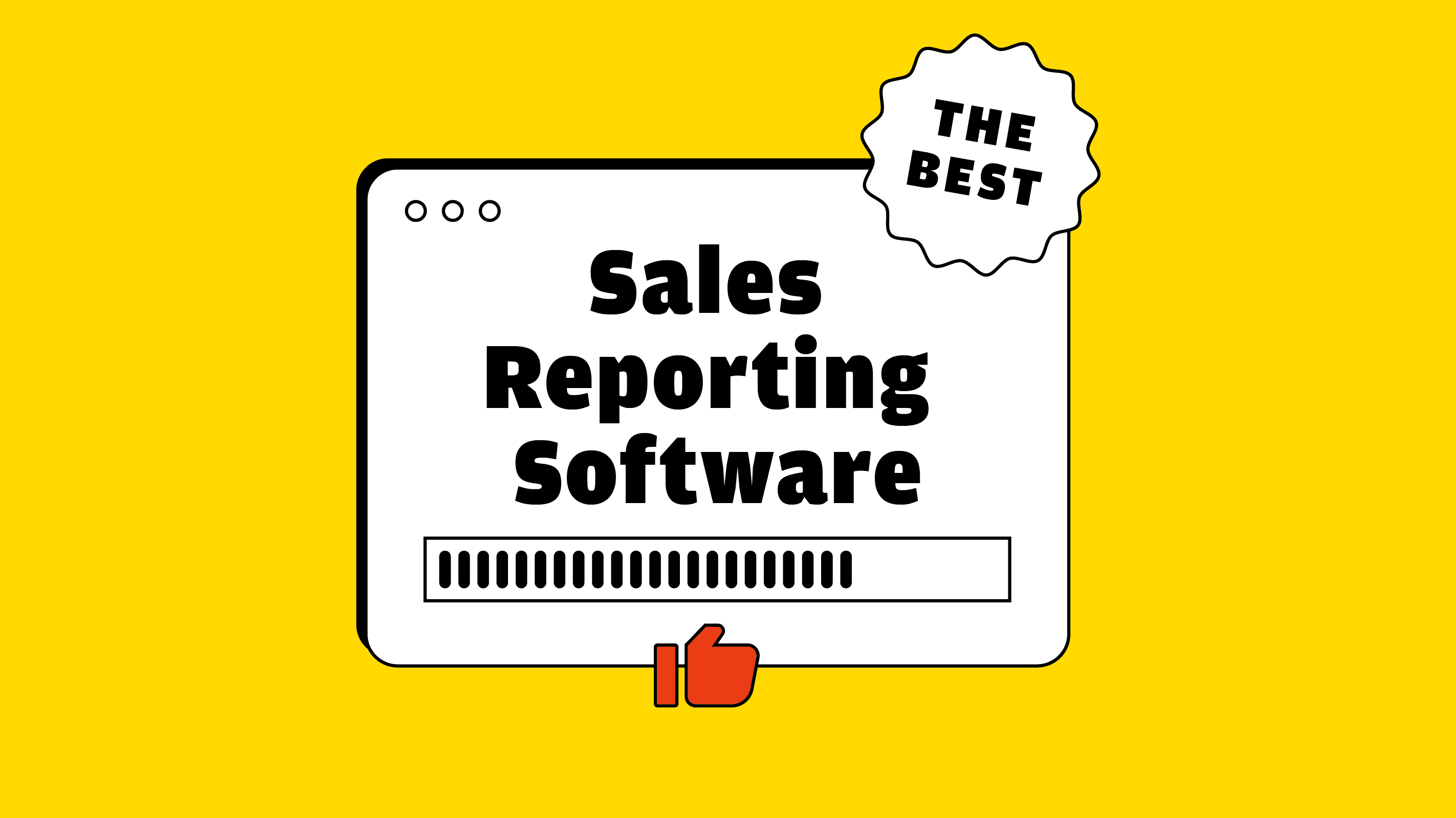 featured image of sales reporting software