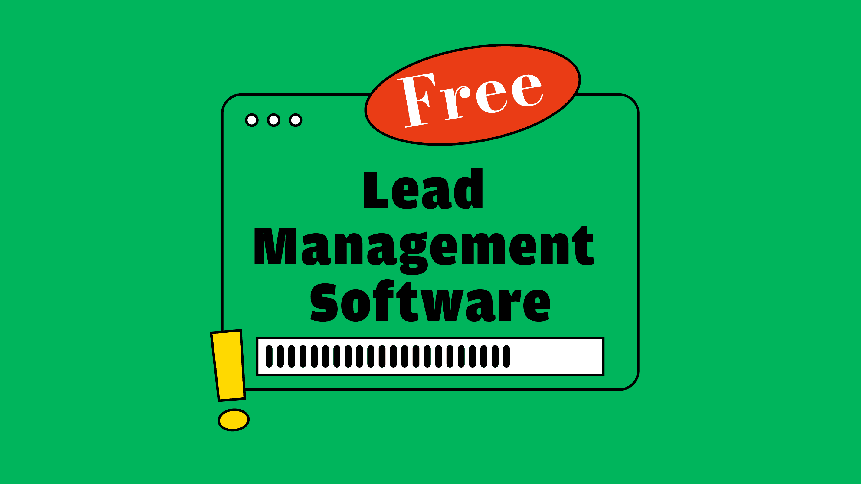 free lead management software featured image