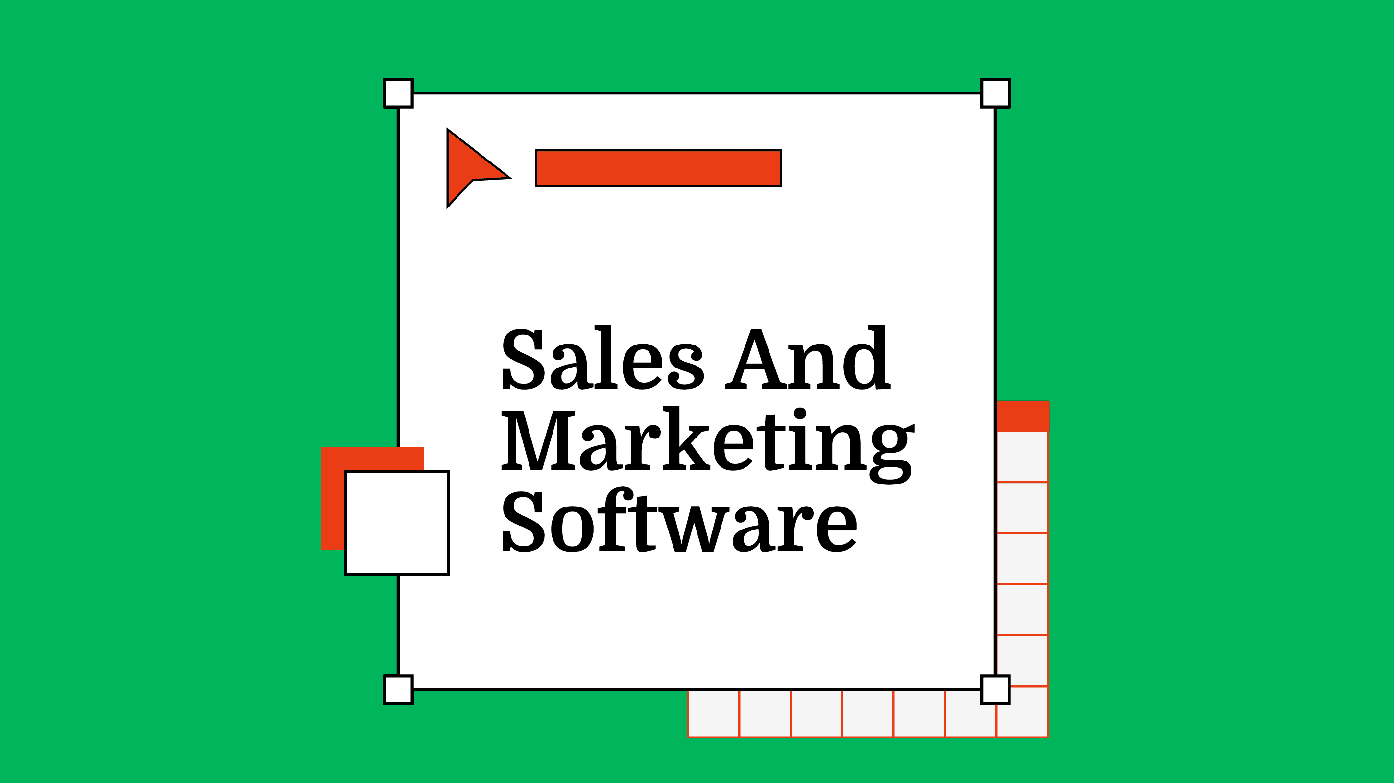 Sales and marketing software best tools