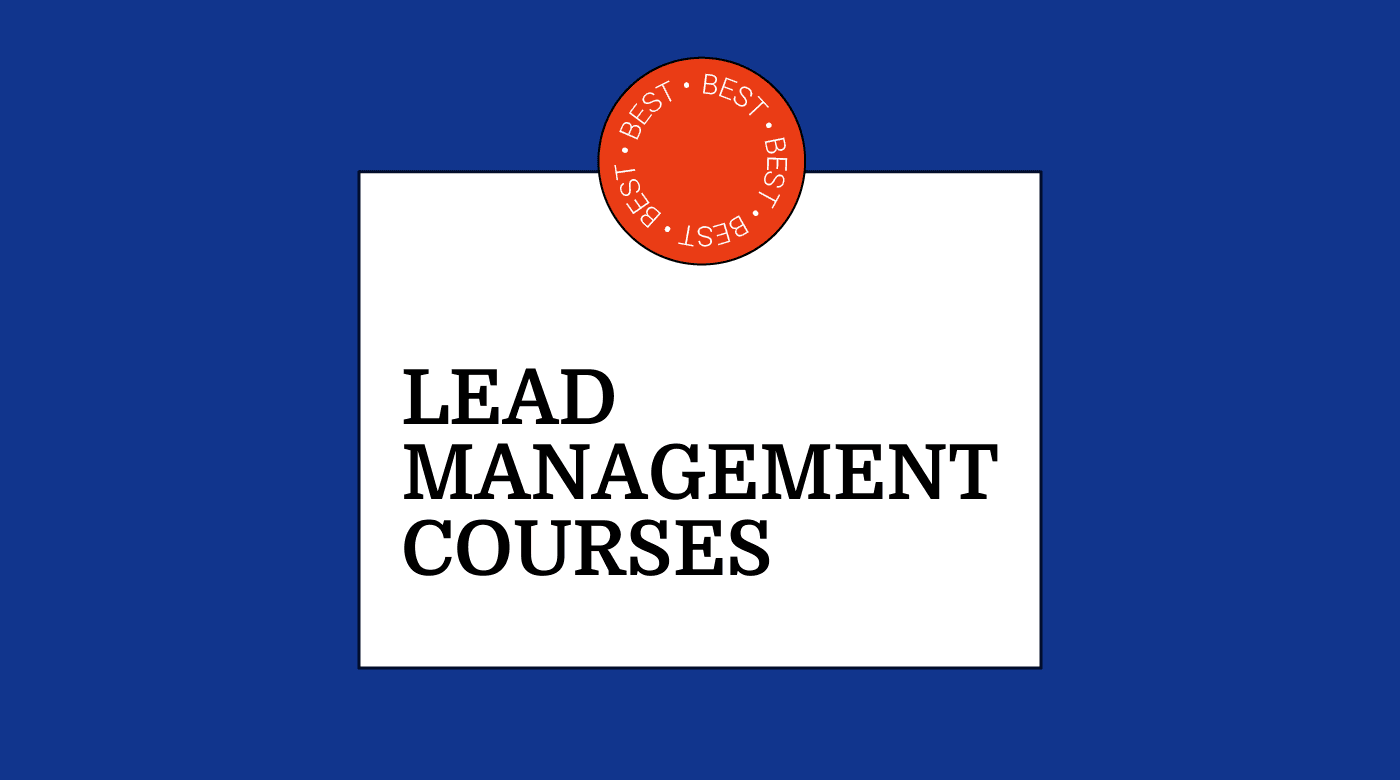 Lead management courses generic best of 42253