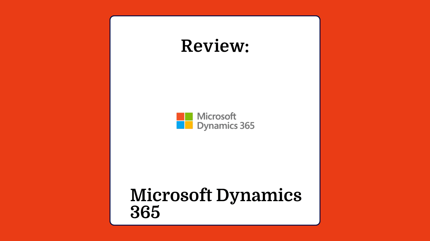 Microsoft dynamics Product Review 37141