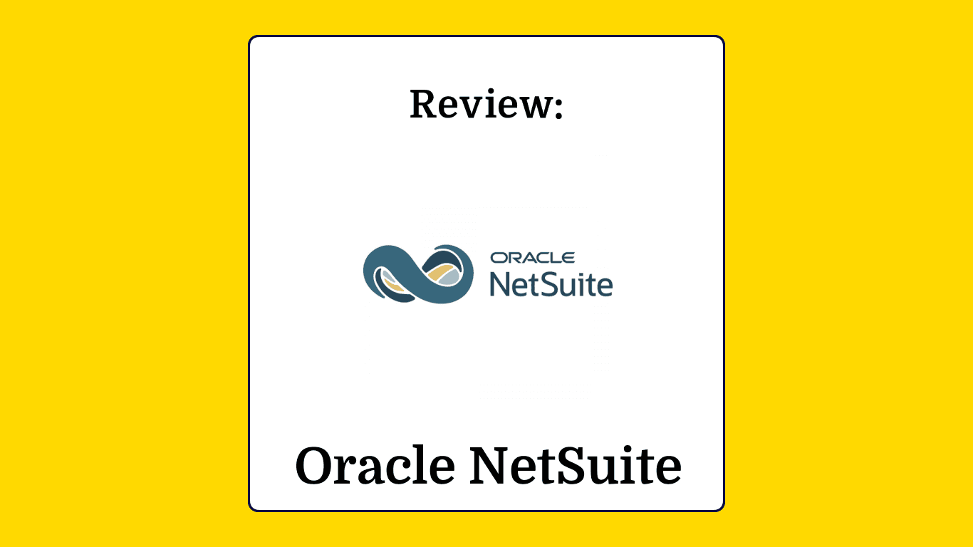 Oracle netsuite Product Review 50218