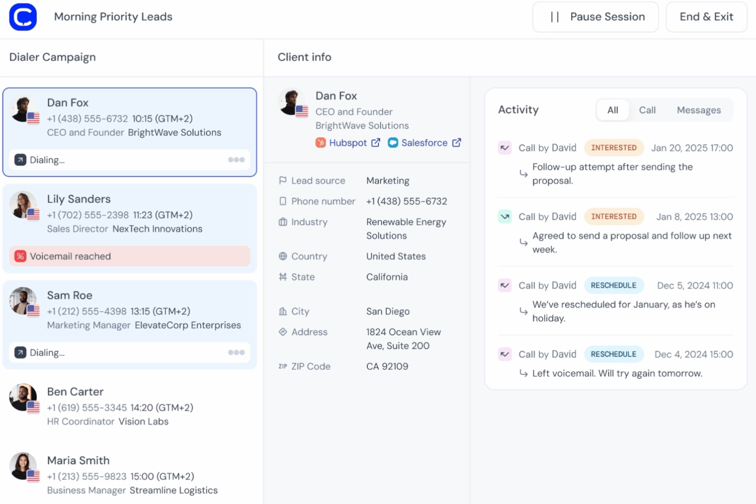 screenshot - Reseña de CloudTalk: Ventajas, Desventajas, Características y Precios