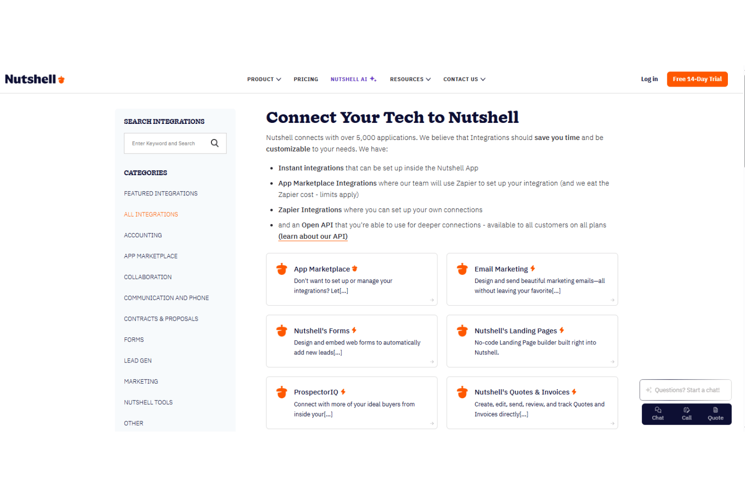 screenshot - Nutshell Review: Pros, Cons, Features and Pricing Explained