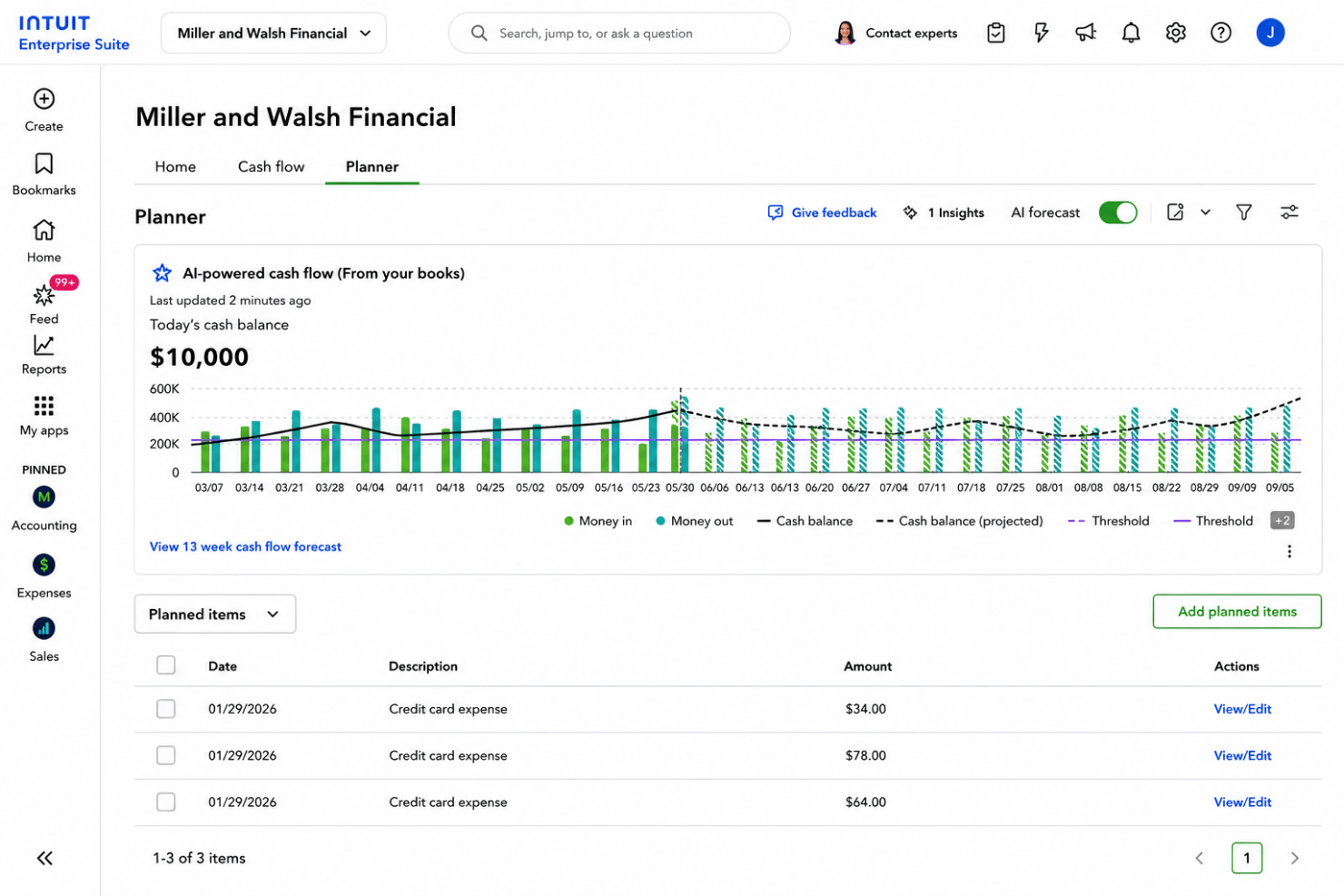 screenshot - Intuit Enterprise Suite Review 2026: Pros, Cons, Features, and Pricing