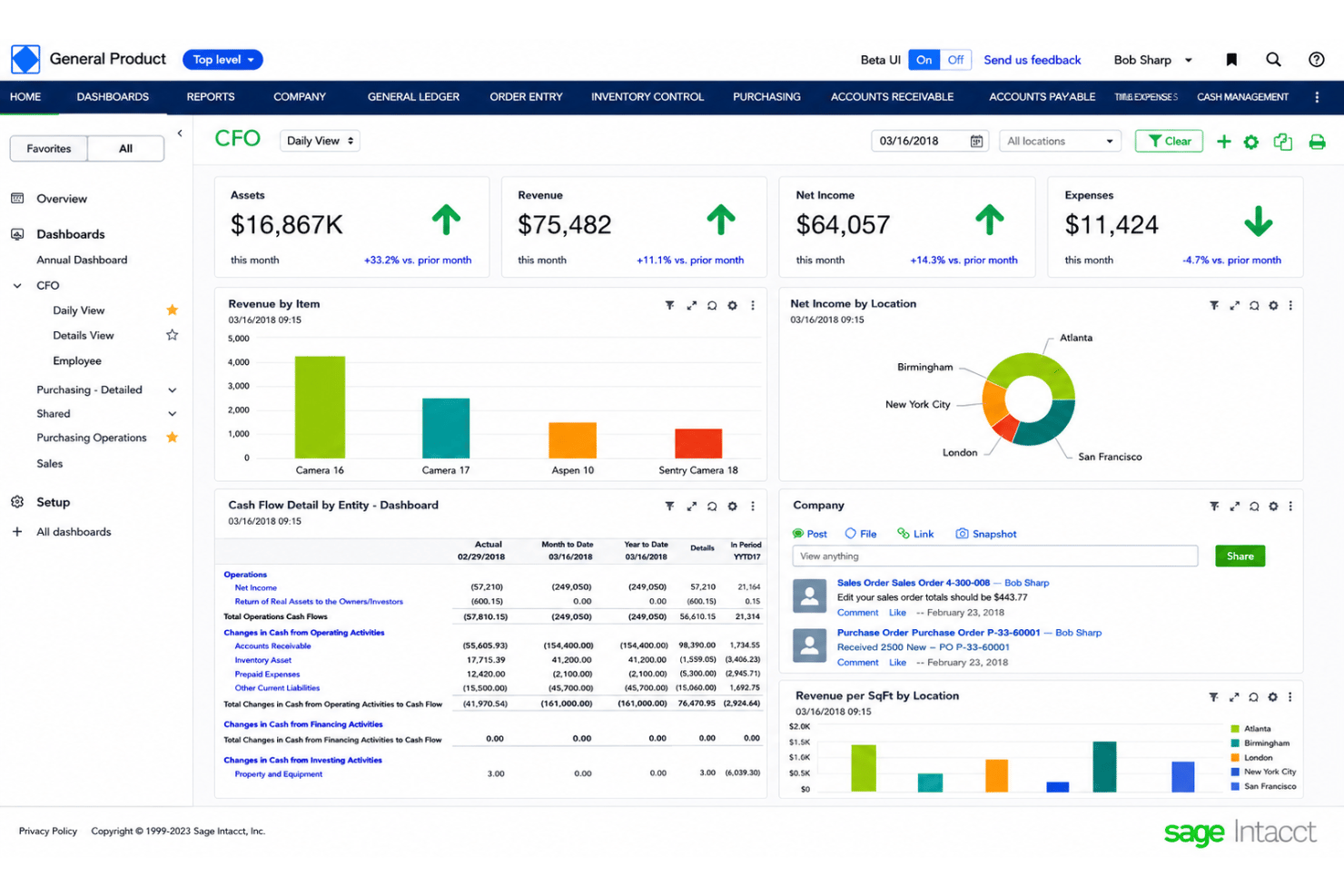 Sage Intacct helps revenue teams automate billing, revenue recognition, and financial compliance.