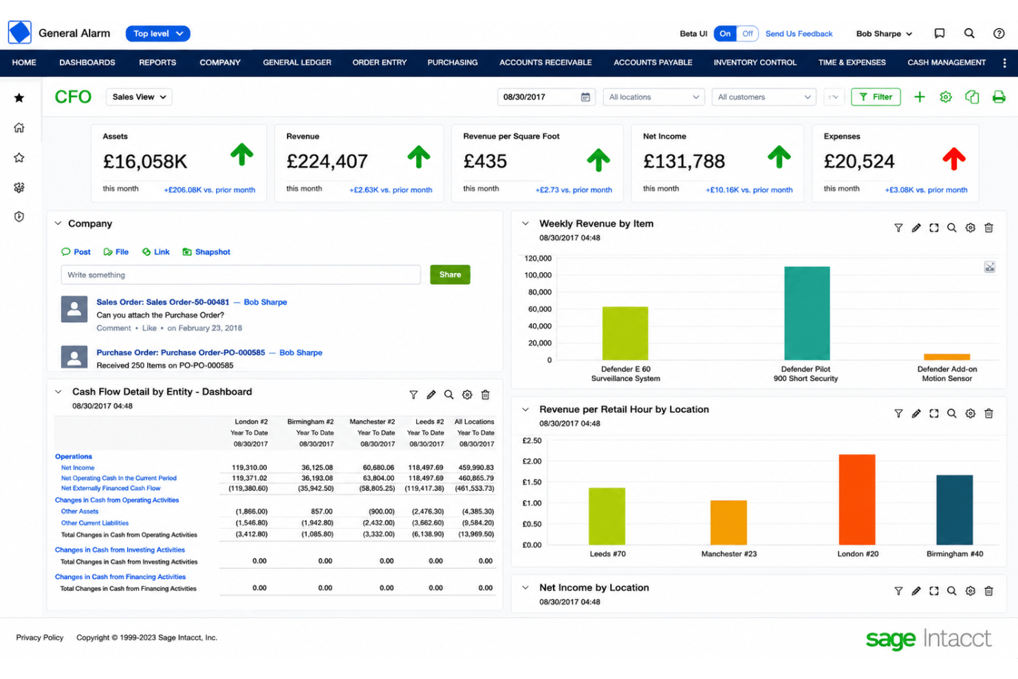 screenshot - Sage Intacct Review: Pros, Cons, Features and Pricing Guide