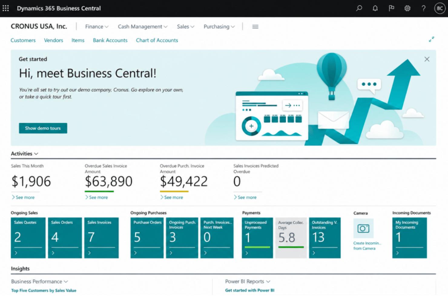 Microsoft Dynamics 365 Business Central helps revenue teams unify finance, sales, and operations on one cloud platform.