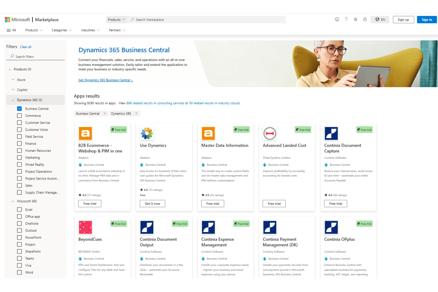 screenshot - Microsoft Dynamics 365 Business Central Review: Features, Pros, Cons, and Pricing