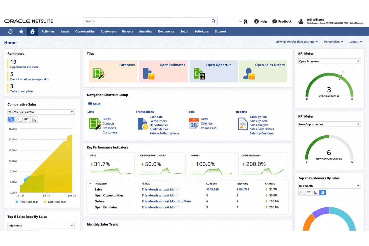screenshot - Oracle NetSuite Review: Pros, Cons, Features and Pricing Explained