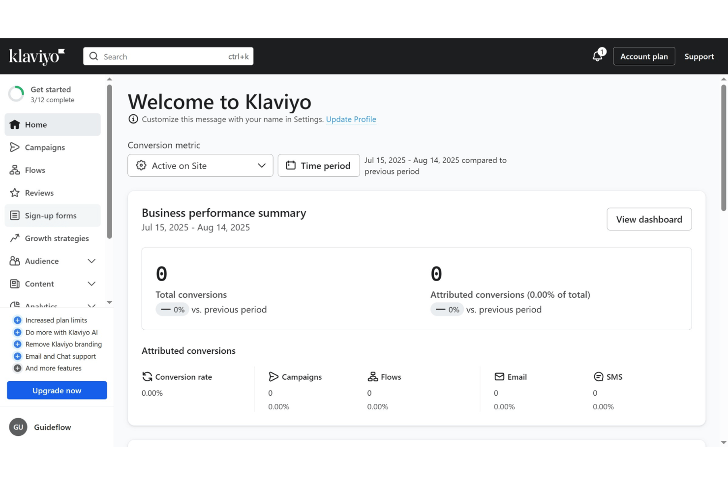 Klaviyo combines email automation, segmentation, and analytics.