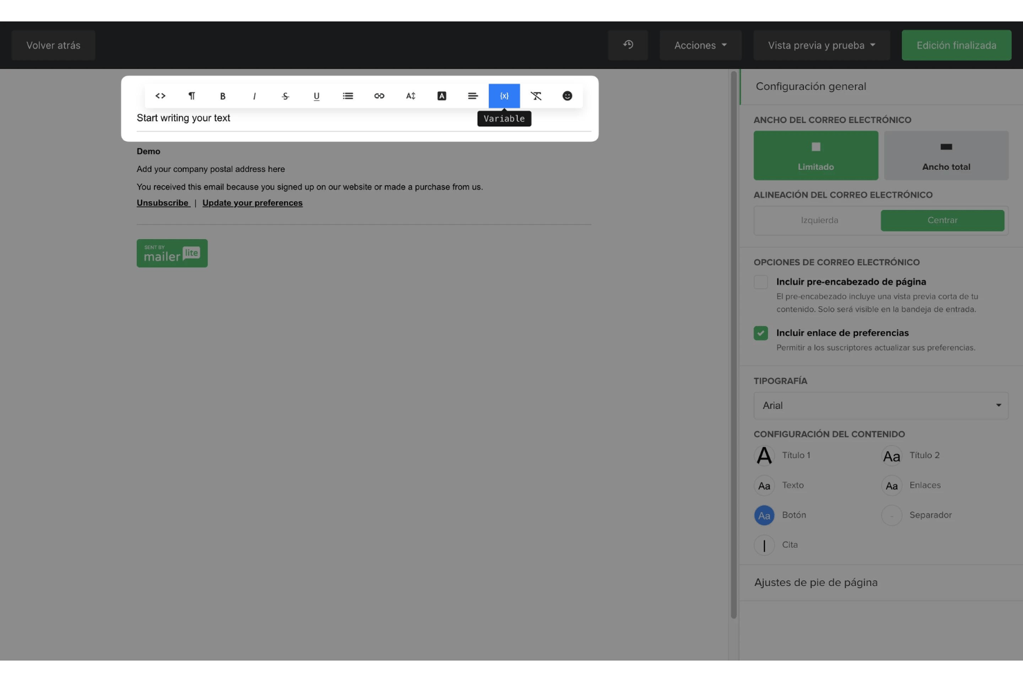 screenshot - MailerLite Review: Pros, Cons, Features and Pricing Guide