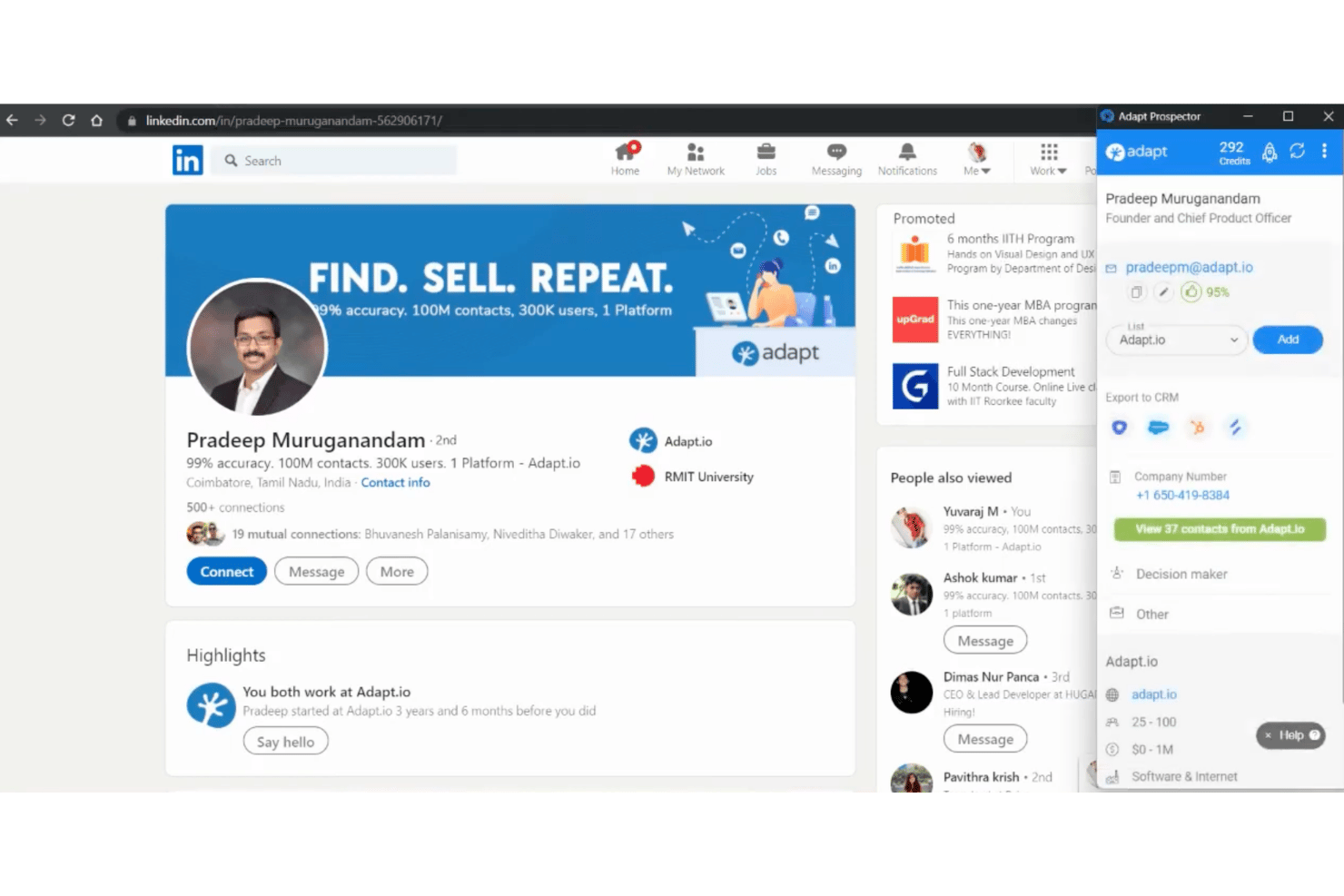 screenshot - Adapt Review 2026: Pros, Cons, Features and Pricing