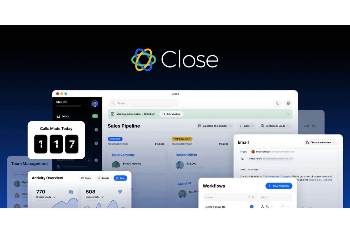 screenshot - Reseña de Close CRM: Ventajas, Desventajas, Características y Precios