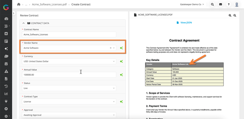 Gatekeeper Adds Lumin Extract AutoContract and Supplier Match Service