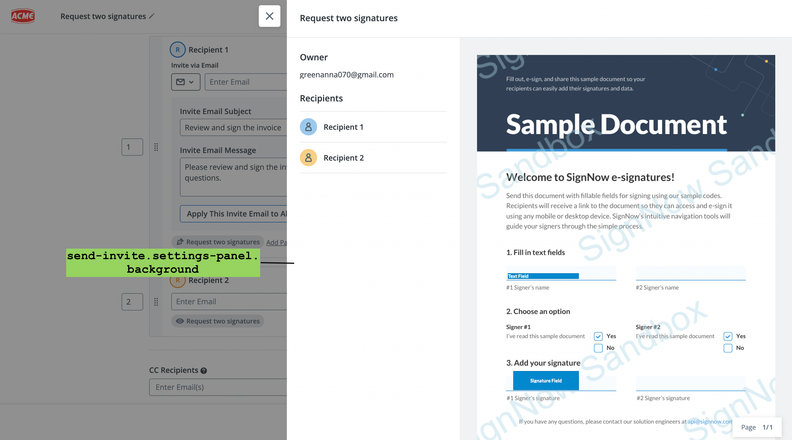 SignNow's New Send Invite Branding Endpoint