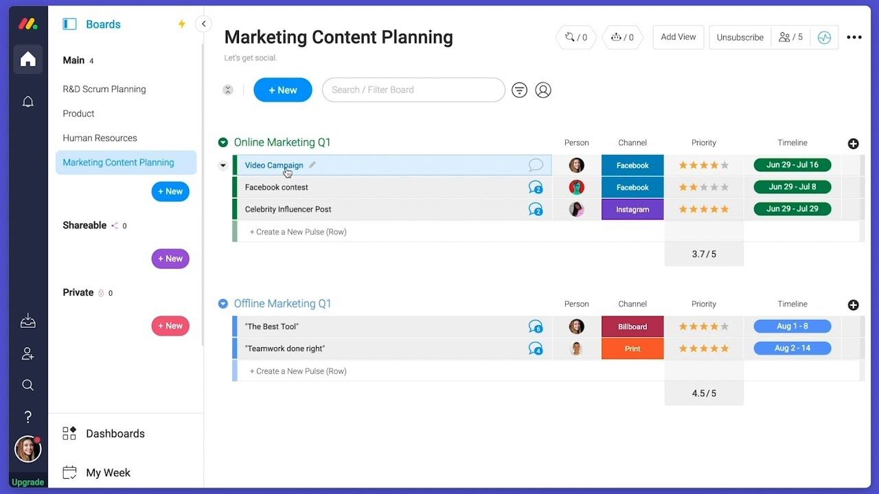 screenshot - Monday Sales CRM Software In-Depth Review 2025
