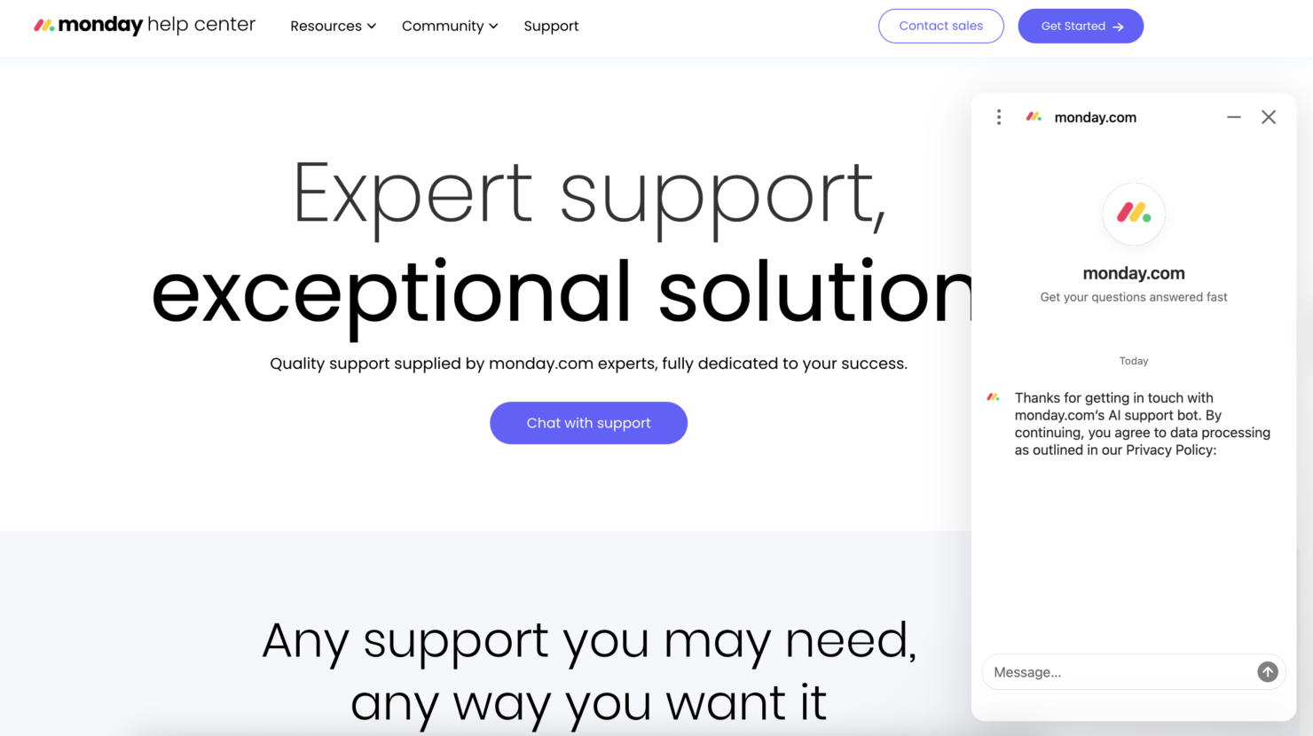 screenshot - Monday Sales CRM Software In-Depth Review 2025
