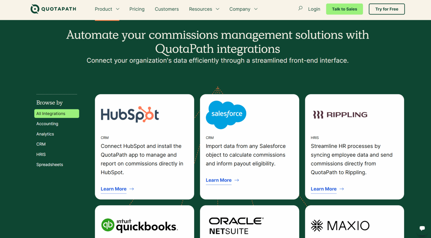 screenshot - QuotaPath Review 2025: Pros, Cons, Features & Pricing