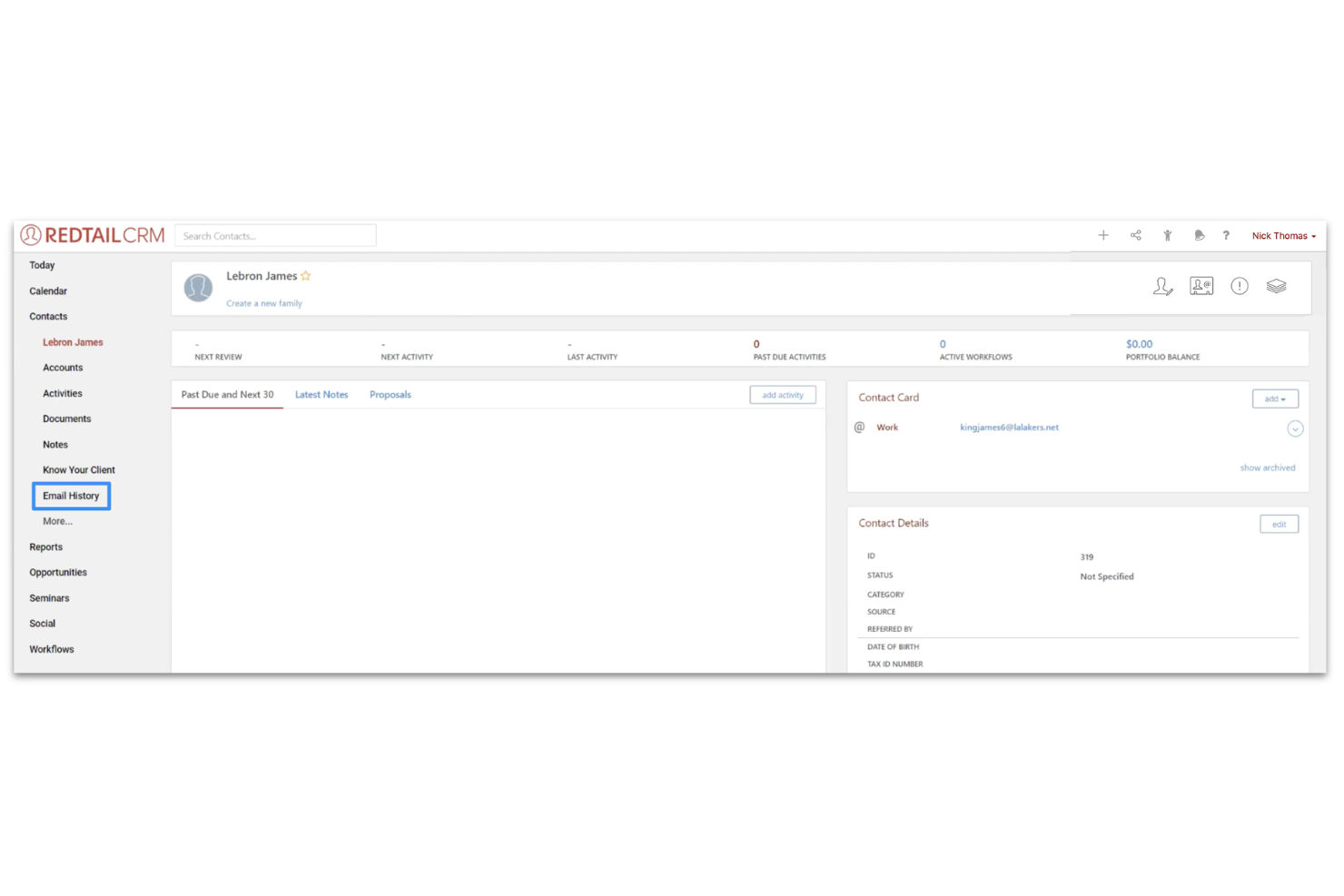 screenshot - Redtail CRM Review: Pros, Cons, Features and Pricing