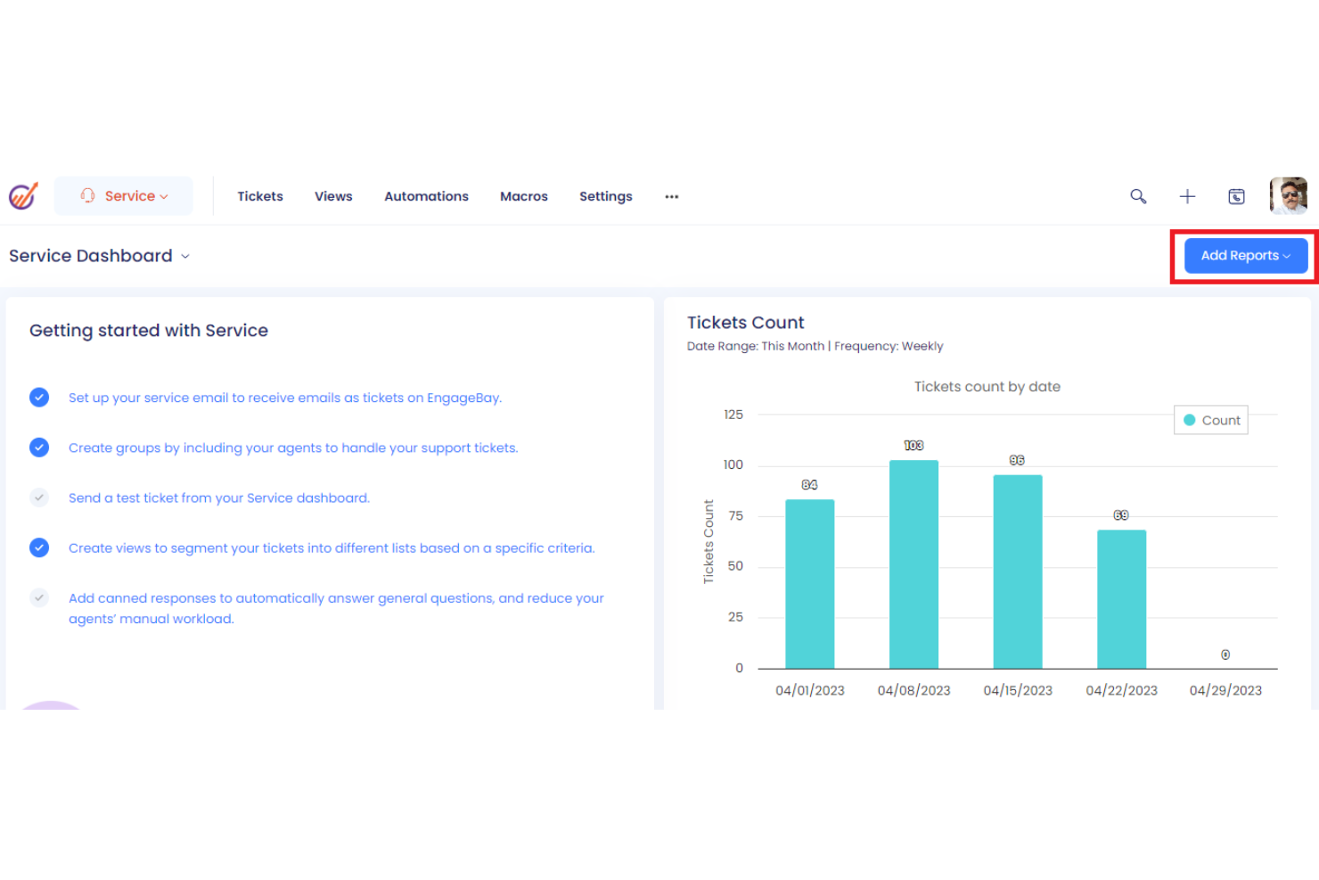 screenshot - EngageBay Review: Pros, Cons, Features and Pricing