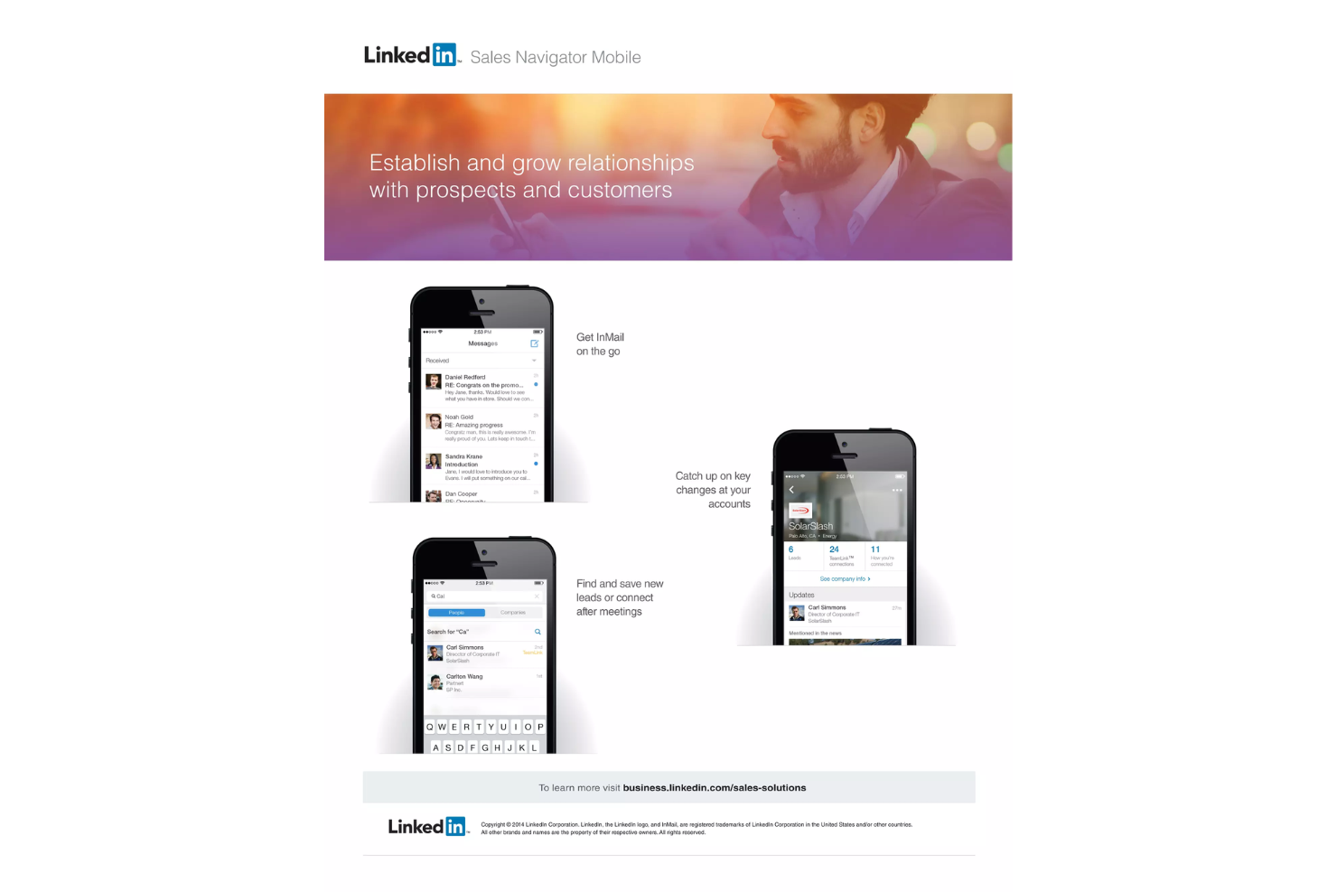 screenshot - LinkedIn Sales Navigator Review: Pros, Cons, Features and Pricing
