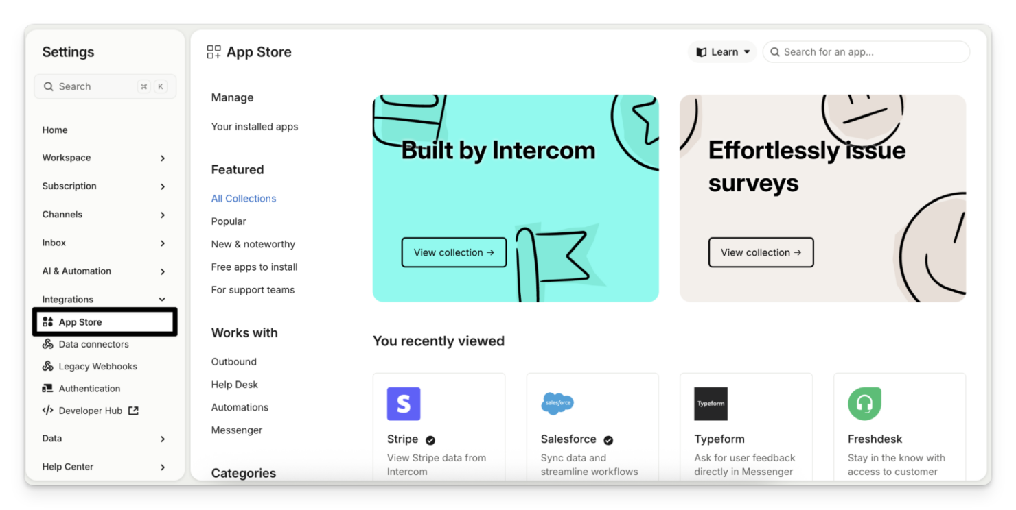 screenshot - Intercom Review: Pros, Cons, Features and Pricing