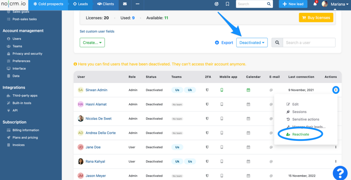 screenshot - noCRM.io Review: Pros, Cons, Features and Pricing