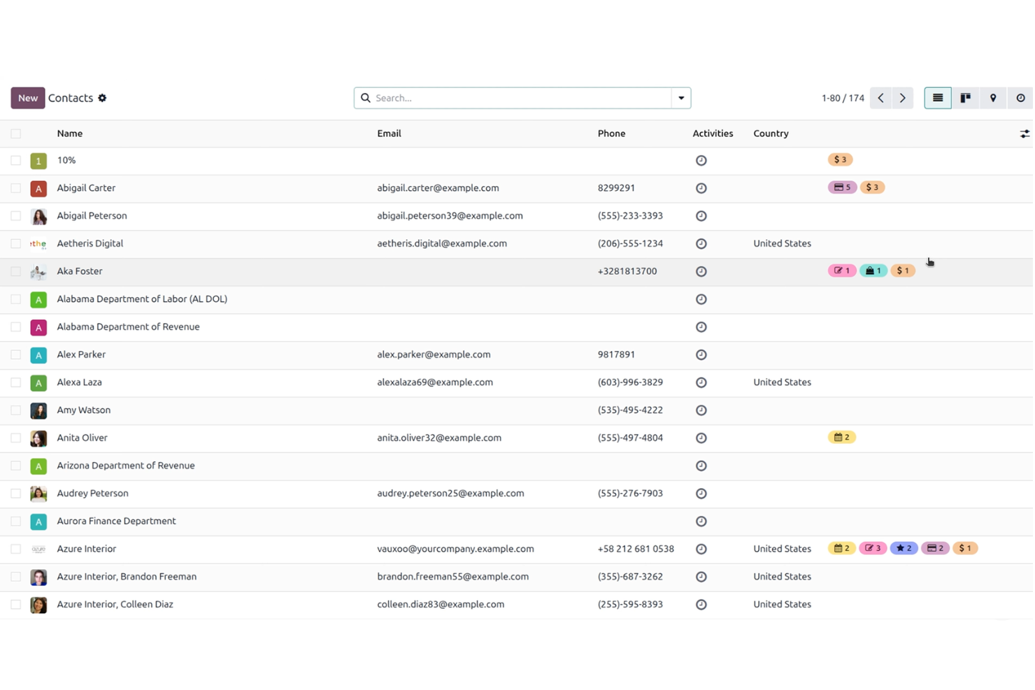 screenshot - Odoo CRM Review: Pros, Cons, Features and Pricing