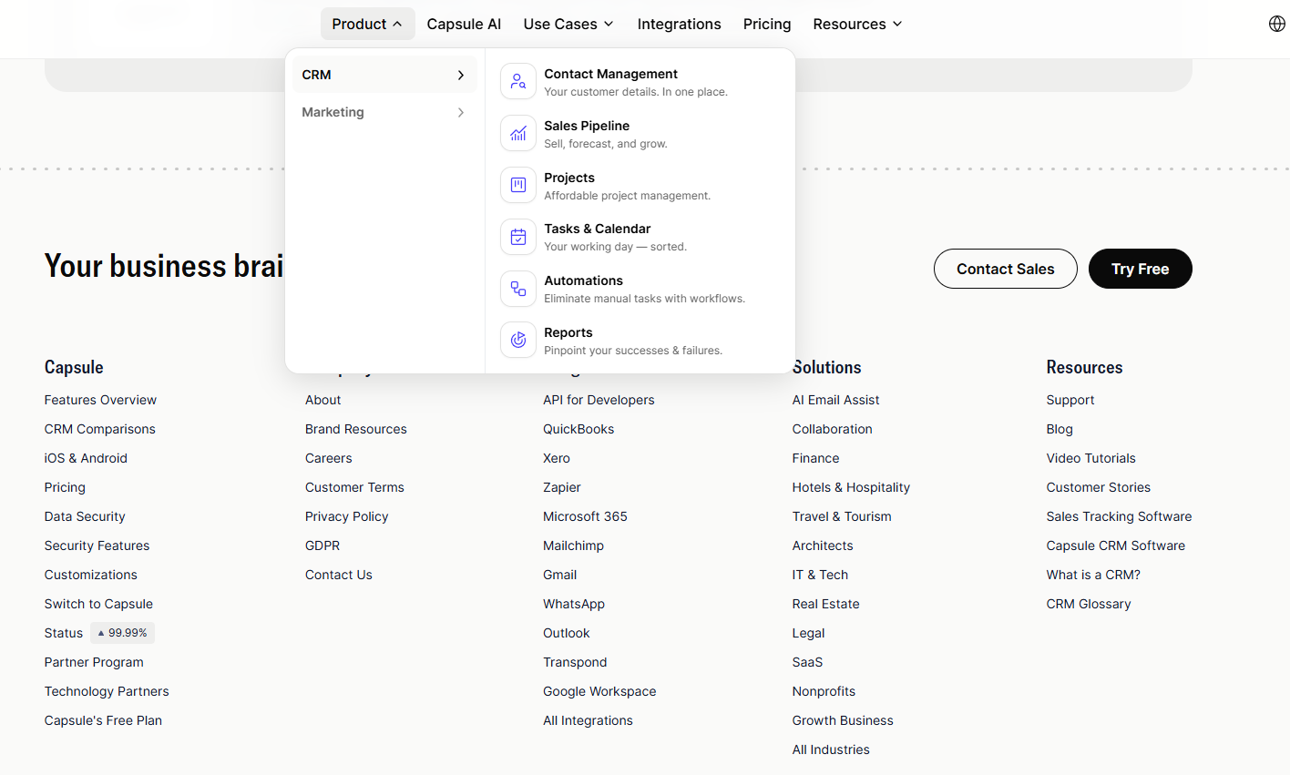 screenshot - Capsule CRM Review: Pros, Cons, Features and Pricing