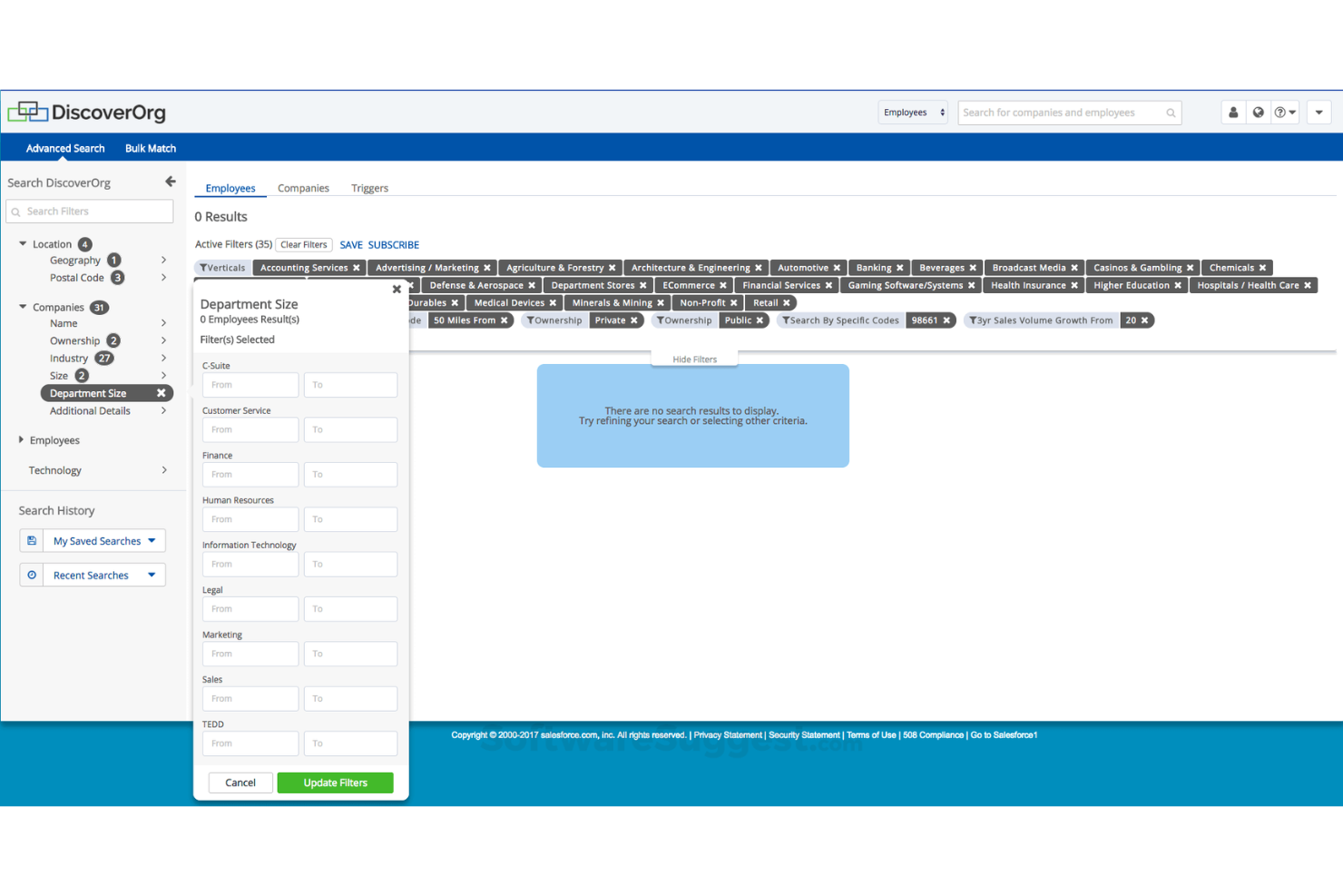 screenshot - DiscoverOrg Review: Pros, Cons, Features and Pricing Discover