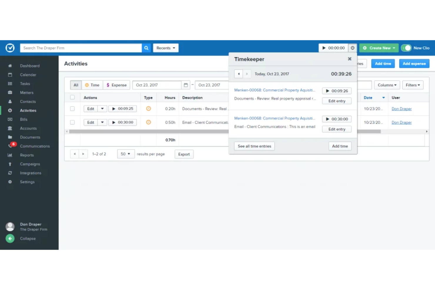 screenshot - Clio Review: Pros, Cons, Features, and Pricing Explained