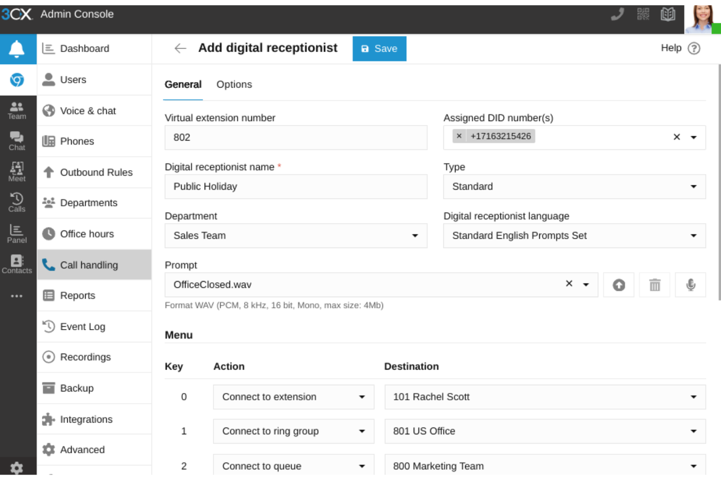 screenshot - 3CX Review: Pros, Cons, Features and Pricing
