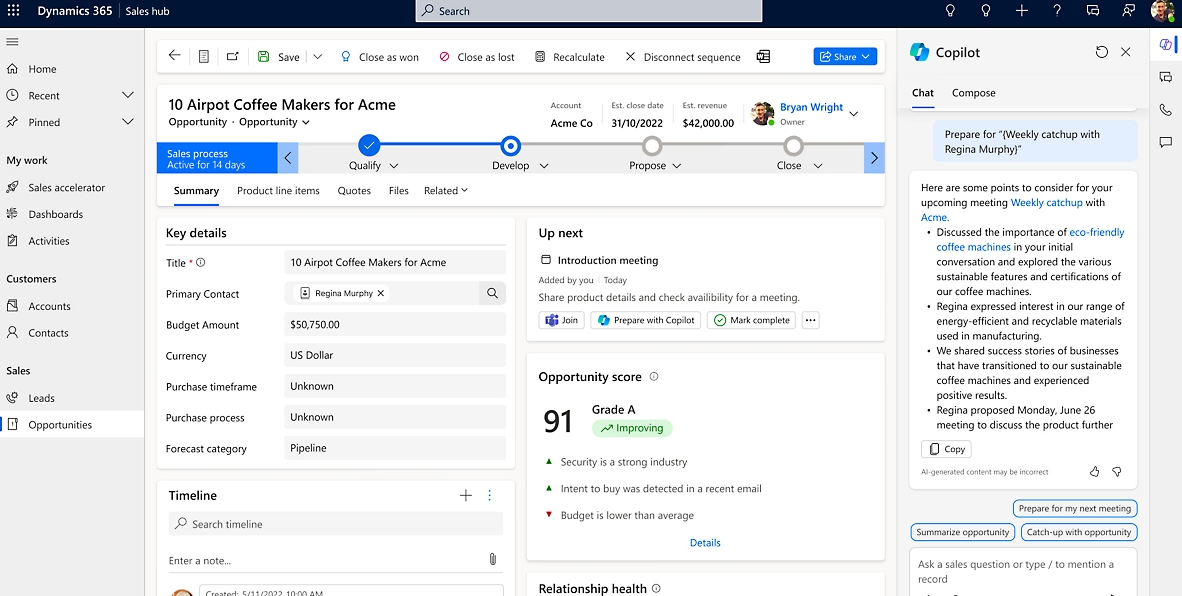 screenshot - Avis sur Microsoft Dynamics 365 : avantages, inconvénients, fonctionnalités et tarifs