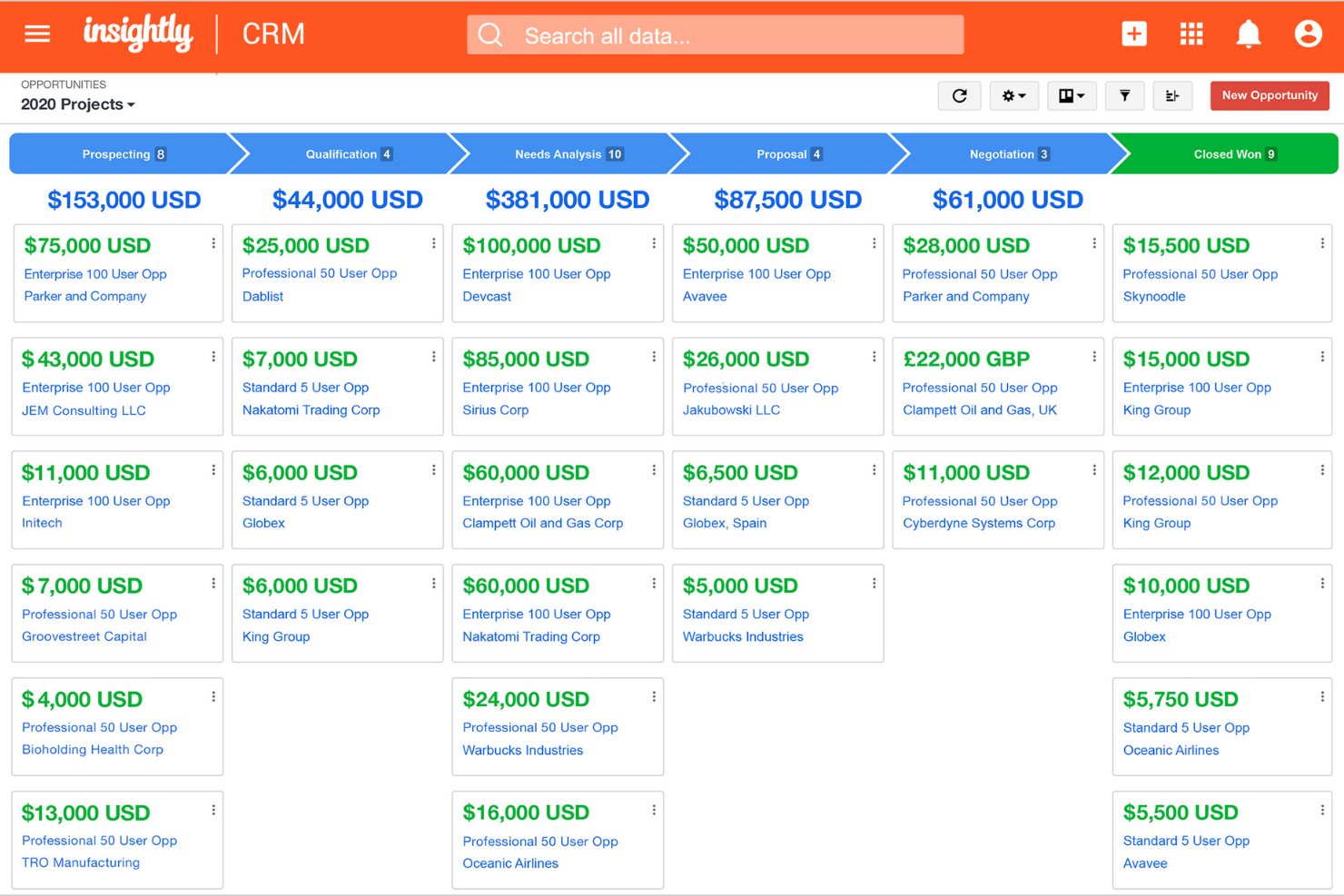 screenshot - Insightly Review 2026: Pros, Cons, Features, and Pricing
